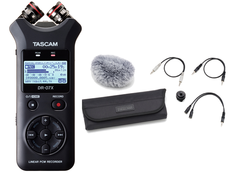 【楽天市場】【即納可能】TASCAM DR-07X + アクセサリー 