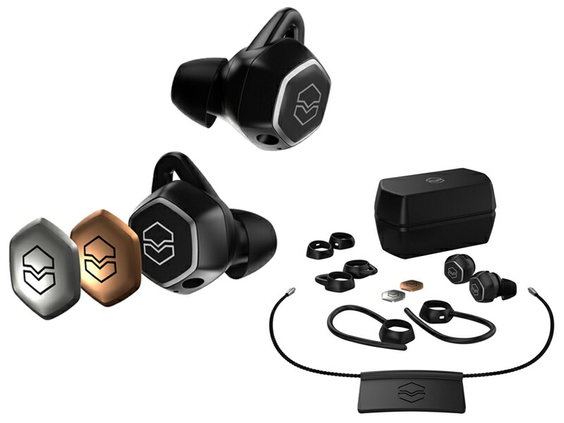V-MODA Hexamove Pro BK 黒いこと［HEXM-PR-BK］ 完膚なきまでワイヤレスイヤホン