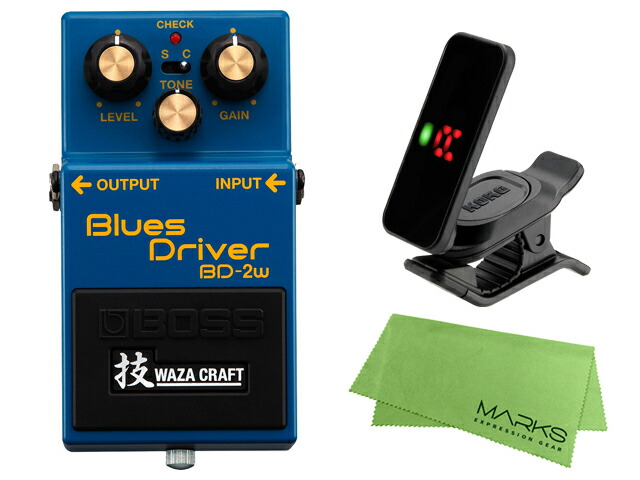 楽天市場】BOSS Blues Driver BD-2 + モリダイラパッチケーブル2本