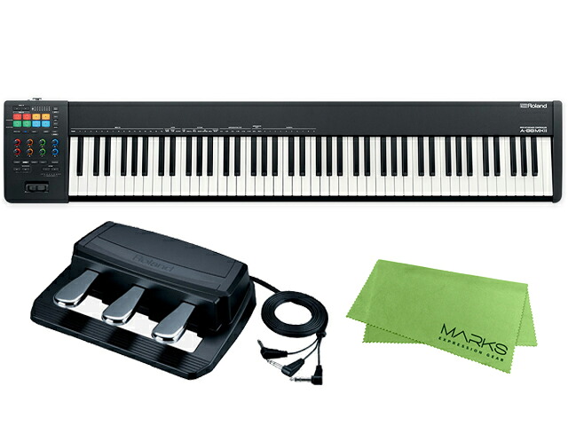 【先着限定最大12.5%OFFクーポン 7/18～】Roland ローランド A-88MKII A-88mk2 + RPU-3 セット　MIDIキーボード｜マークスミュージック店