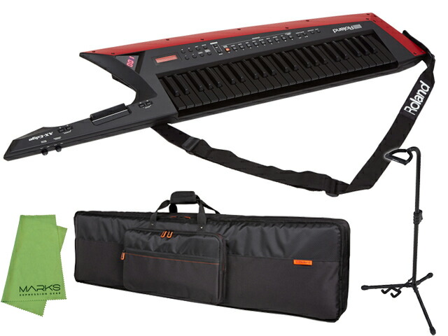 楽天市場】Roland AX-Edge ブラック AX-EDGE-B ショルダーキーボード