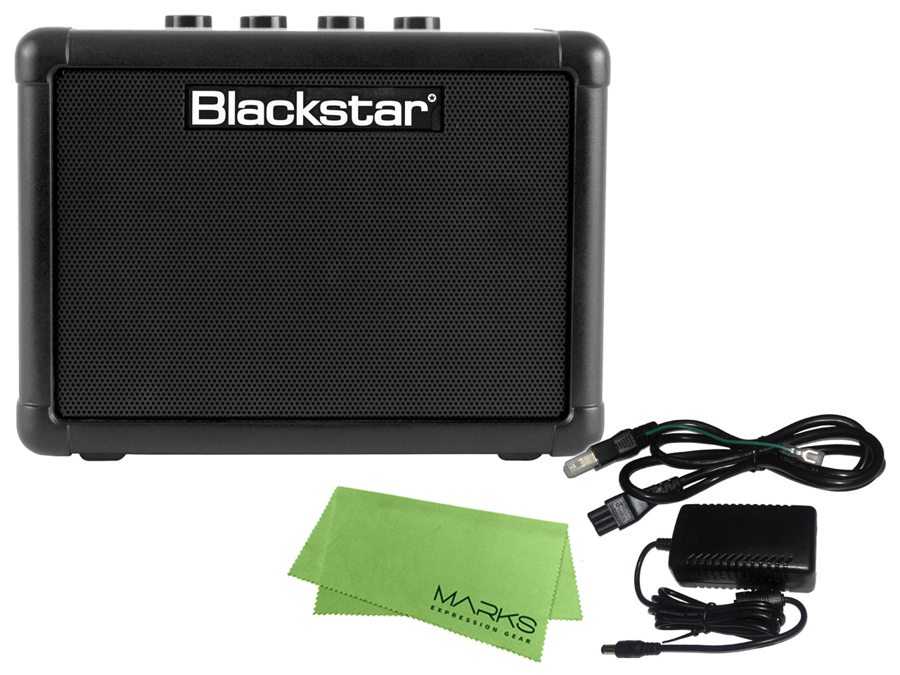 楽天市場】Blackstar FLY 3 BASS + 純正ACアダプター FLY-PSU + マークスミュージック オリジナルクロス セット（新品）【送料無料】  : マークスミュージック楽天市場店