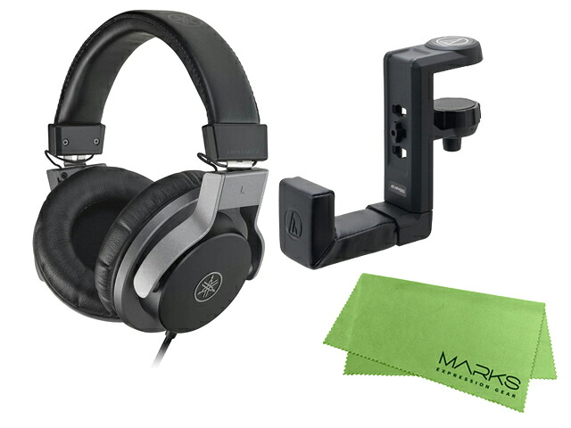 YAMAHA ヤマハ HPH-MT7 + ヘッドホンハンガー AT-HPH300 セット [マークス・オリジナルクロス付]　ヘッドホン｜マークスミュージック店