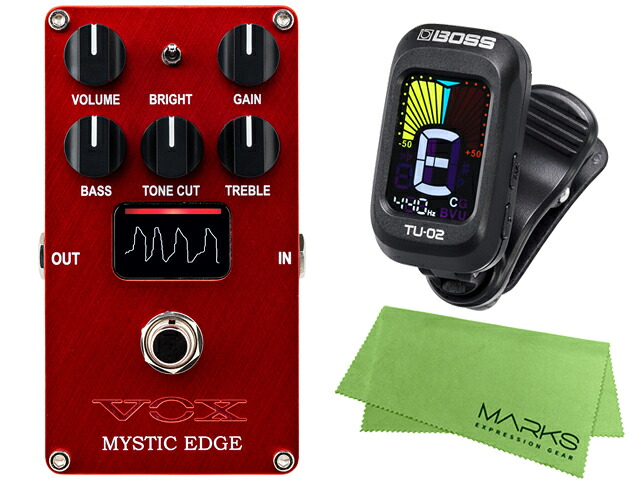 【先着限定最大12.5%OFFクーポン 7/18～】VOX ヴォックス MYSTIC EDGE [VE-ME] + BOSS TU-02 セット　真空管アンプ／エフェクター｜マークスミュージック店