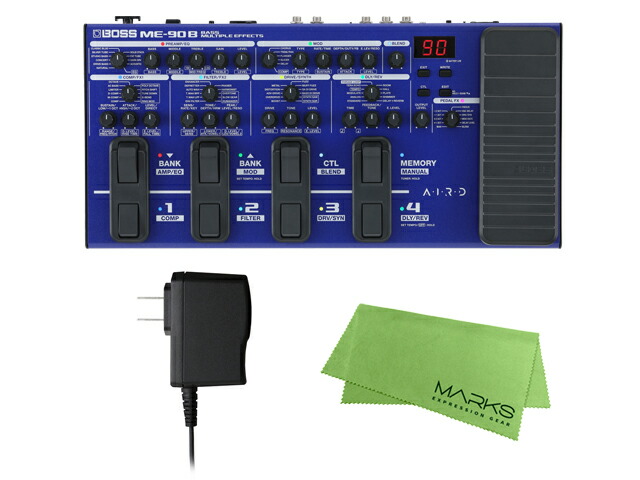 楽天市場】BOSS ( ボス ) ME-80 【エフェクターボード+シールド3mx2本+