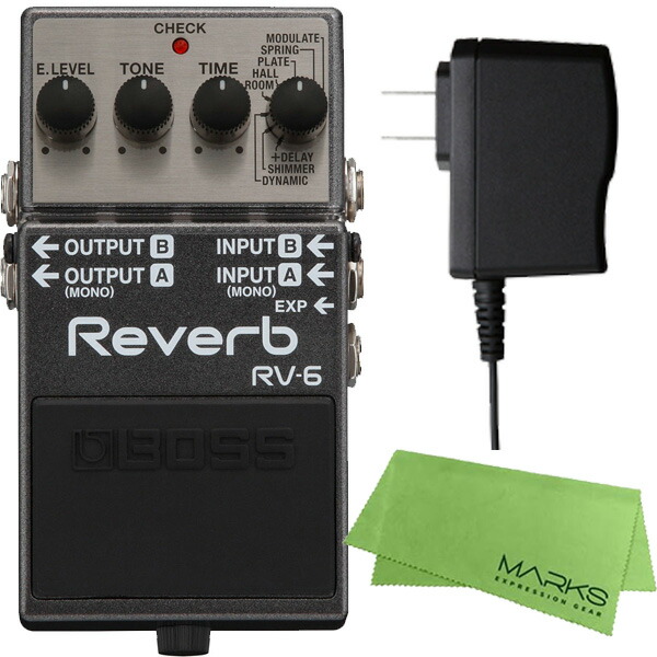 BOSS ボス RV-6 + PSA-100S2 セット［マークス・オリジナルクロス付］　コンパクトエフェクター 16,074円