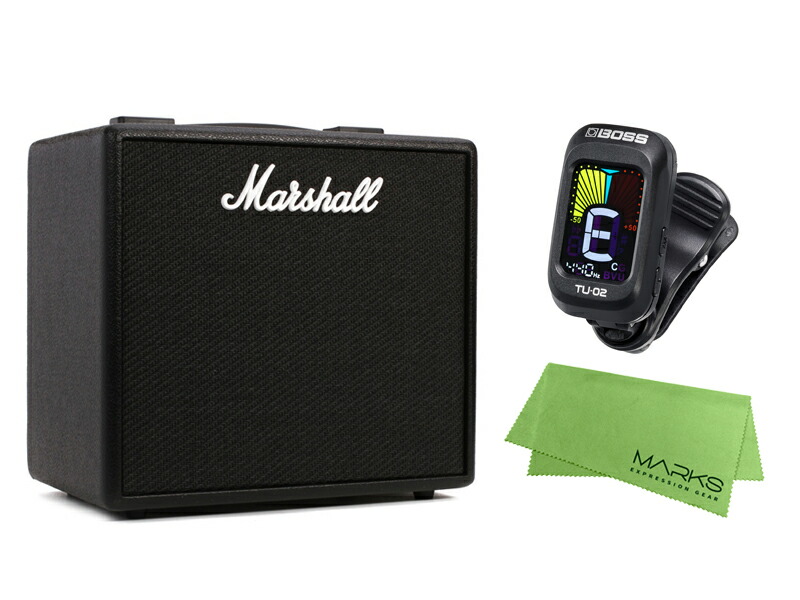Marshall マーシャル CODE25+BOSS TU-02セット　ギターアンプ