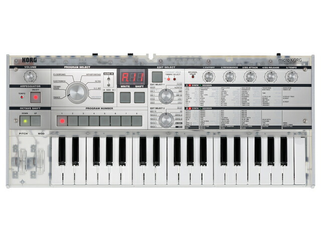 【先着限定最大12.5%OFFクーポン 7/18～】KORG コルグ microKORG Crystal MICROKORG コルグ-CR　シンセサイザー｜マークスミュージック店