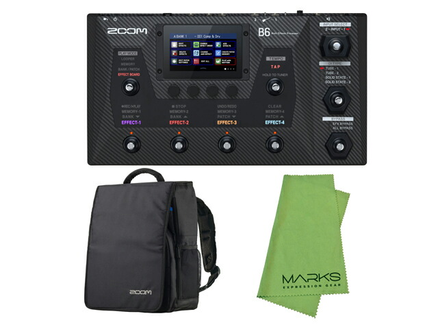 ZOOM B6 ベースエフェクター 専用ケース付き ZOOM B6 ベースエフェクター 専用ケース付き（ベース