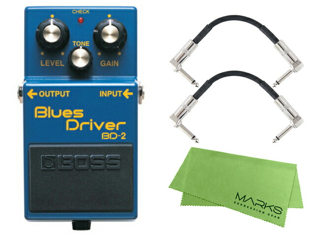 楽天市場】BOSS Blues Driver BD-2 + モリダイラパッチケーブル2本