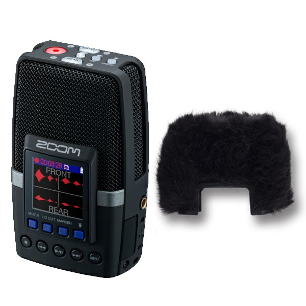 ZOOM ズーム H2essential + ウィンドスクリーン WSH-2e セット ハンディレコーダー