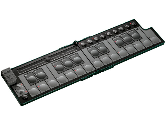 KORG コルグ nanoKEY Fold Alpine Green NANOKEY-FD AG アルパイングリーン MIDIコントローラー