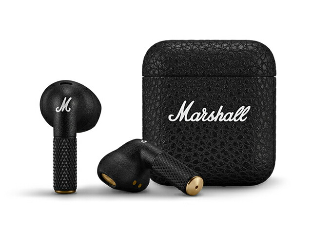 Marshall マーシャル Minor IV/Minor 4 Black 黒いこと\u003cBR\u003e ワイヤレスイヤホン