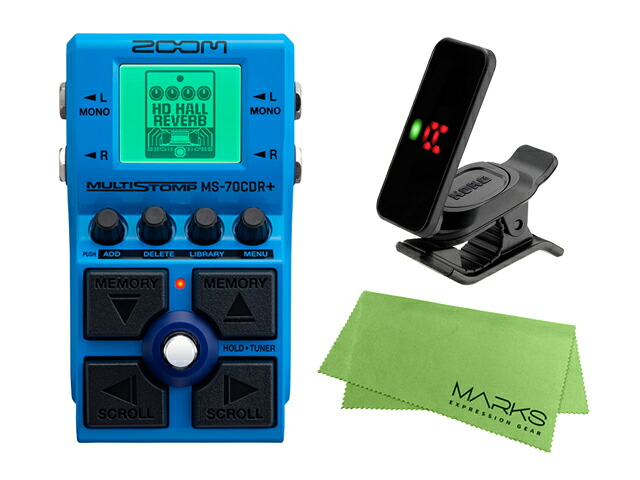 ZOOM ズーム MultiStomp MS-70CDR+ + KORG PC-2 + マークスクロスセット　エフェクター