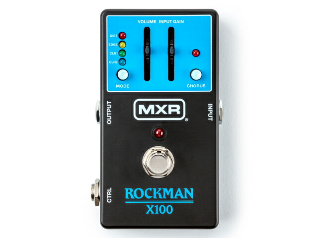 国内正規品 / MXR エムエックスアール MX100／ROCKMAN X100 ANALOG TONE PROCESSOR　ギターエフェクター 27,885円