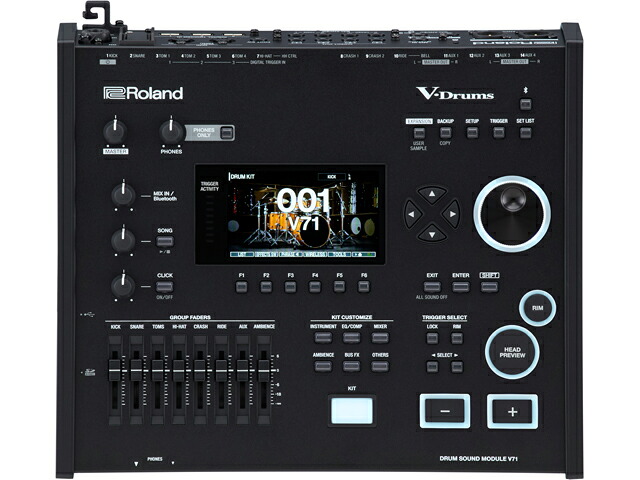 【先着限定最大12.5%OFFクーポン 7/18~】Roland ローランド V71 V-Drums音源モジュール(新品)|マークスミュージック店