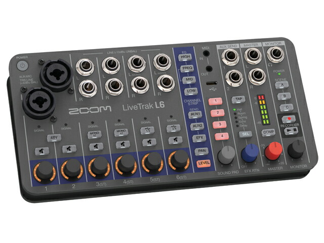 zoom LiveTrak L6 新品未使用＋専用ケース付き Amazon | （ケースのみ）ズーム ZOOM L6 デジタルミキサー