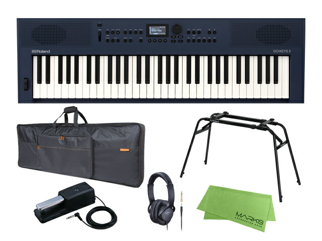 Roland ローランド GOKEYS3-MU 純正オプションセット ミッドナイトブルー シンセサイザー