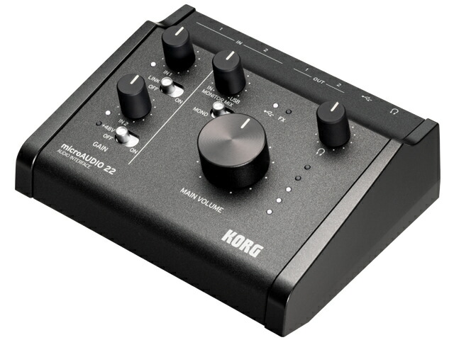 【先着限定最大12.5%OFFクーポン 7/18~】KORG コルグ MICROAUDIO22 オーディオインターフェース|マークスミュージック店