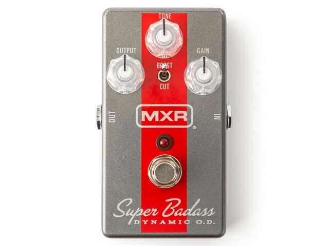 MXR CUSTOM BADASS™ MODIFIED O.D. MXR® | CUSTOM BADASS™ MODIFIED O.D. | M77 | モリダイラ楽器