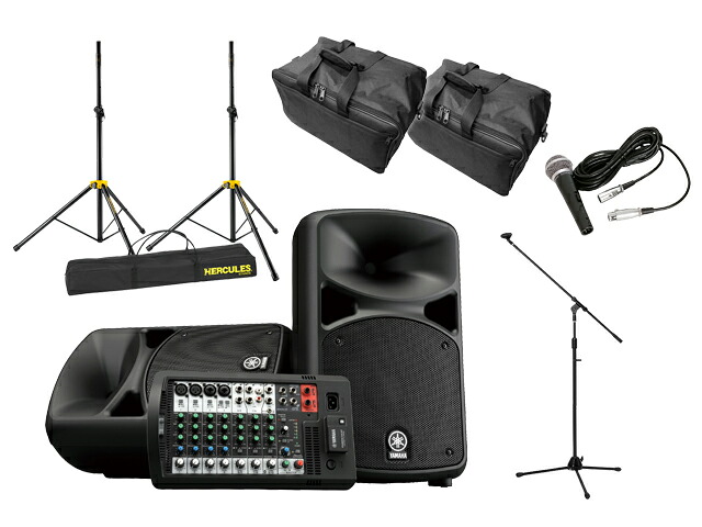 楽天市場】YAMAHA STAGEPAS 600BT ポータブルPAシステム スピーカー 