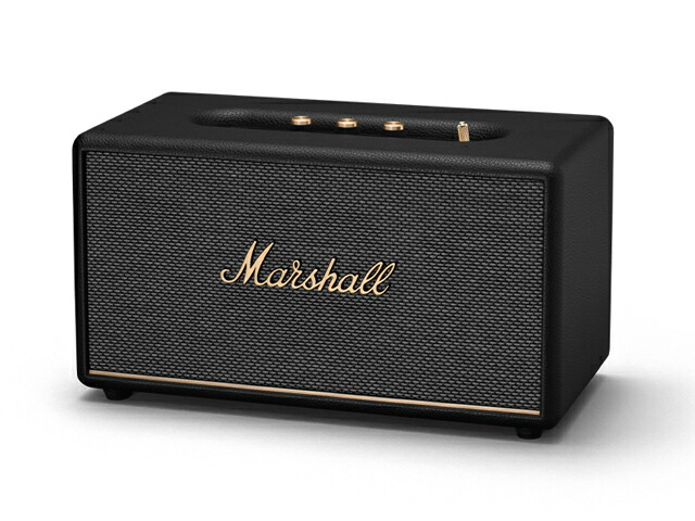【先着限定最大12.5%OFFクーポン 7/18～】Marshall マーシャル STANMORE III / STANMORE 3 Black ブラック　ワイヤレススピーカー｜マークスミュージック店