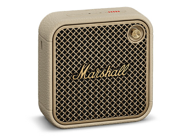 【先着限定最大12.5%OFFクーポン 7/18~】Marshall マーシャル WILLEN II / WILLEN 2 Cream ワイヤレス スピーカー|マークスミュージック店