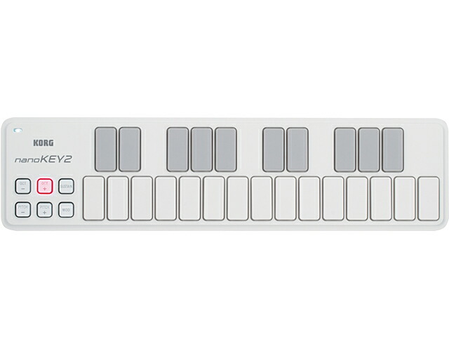 KORG コルグ nanoKEY2 WH　MIDIコントローラー