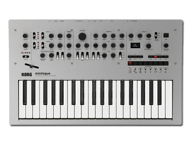 KORG コルグ minilogue　シンセサイザー