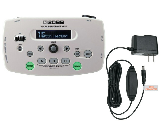 楽天市場】BOSS VE-5 Vocal Performer 新品 ボーカル用エフェクター