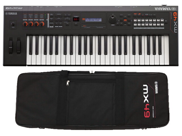 楽天市場】［専用ソフトケース付］YAMAHA MX61 BK