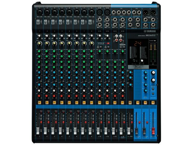 楽天市場】YAMAHA MG16X アナログミキサー 16CH ミキシングコンソール