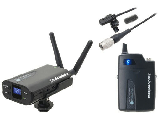 audio-technica オーディオテクニカ ATW-1701/L　ラベリアマイクロホンカメラマウントシステム