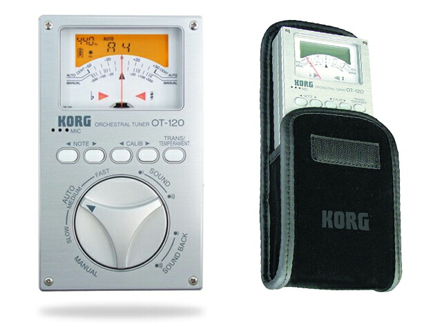 【先着限定最大12.5%OFFクーポン 7/18~】KORG コルグ ORCHESTRAL TUNER OT-120 チューナー メトロノーム|マークスミュージック店