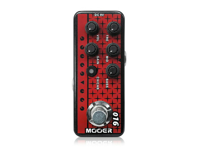 Mooer Micro Preamp 016　コンパクトエフェクター／アンプシミュレータ