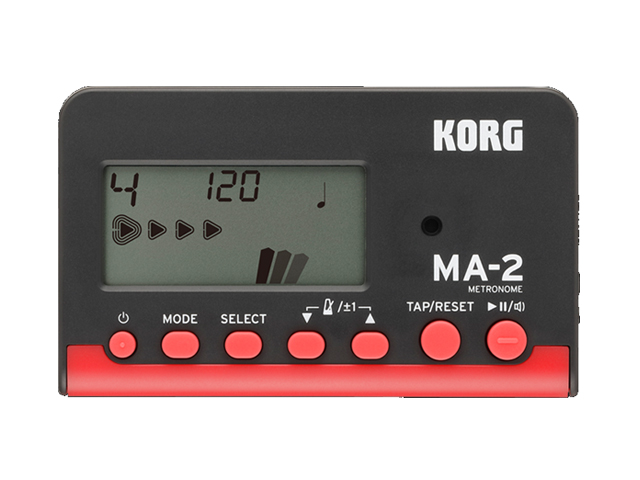 楽天市場】【まとめ買い】KORG MA-2 ブラック＆レッド MA-2-BKRD 10個