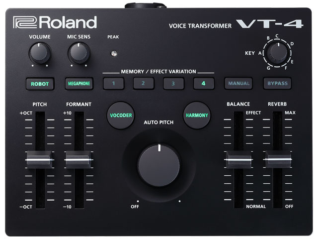 楽天市場 即納可能 Roland Voice Transformer Vt 4 ボイス トランスフォーマー 新品 送料無料 マークスミュージック楽天市場店