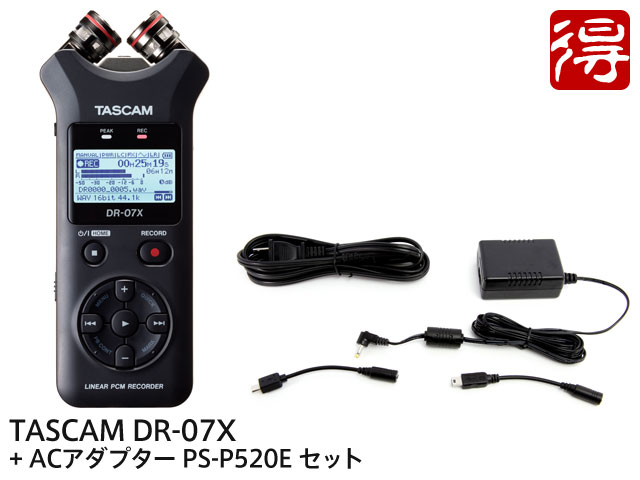 楽天市場】【即納可能】TASCAM DR-07X + アクセサリーパッケージ AK