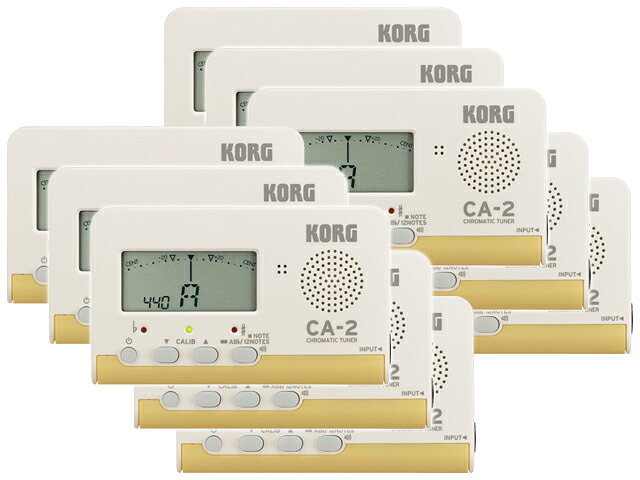 【まとめ買い】KORG コルグ CA-2 10個セット　チューナー【CAGR01】