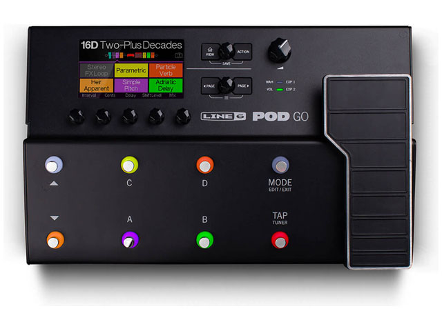 【先着限定最大12.5%OFFクーポン 7/18～】LINE6 ラインシックス POD Go　マルチエフェクター｜マークスミュージック店