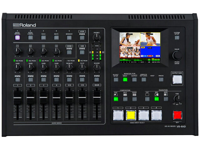 【先着限定最大12.5%OFFクーポン 7/18~】Roland ローランド VR-4HD ビデオミキサー/ビデオスイッチャー|マークスミュージック店