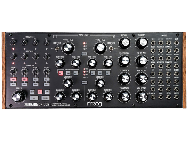 半額】 MOOG Subharmonicon サブハーモニコン アナログシンセサイザー