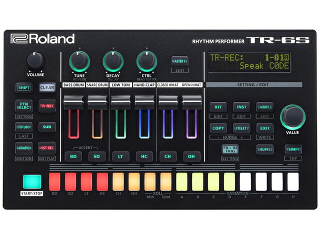 【先着限定最大12.5%OFFクーポン 7/18～】Roland ローランド TR-6S　リズムマシン｜マークスミュージック店 40,755円