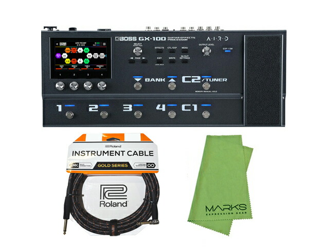 楽天市場】BOSS GX-100 ギターマルチエフェクター : マークス