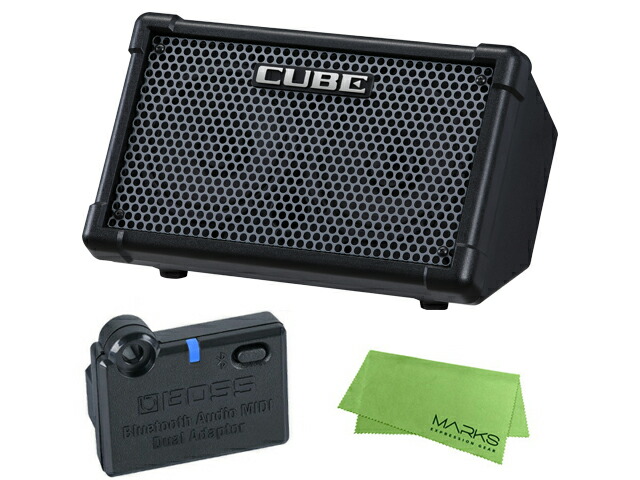 【楽天市場】BOSS ボス CUBE STREET II BLACK[CUBE-ST2]+ BT-DUAL セット Battery ...