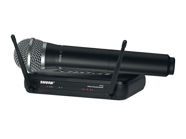SHURE シュア SVX24J/PG58-JB1　ワイヤレスシステム