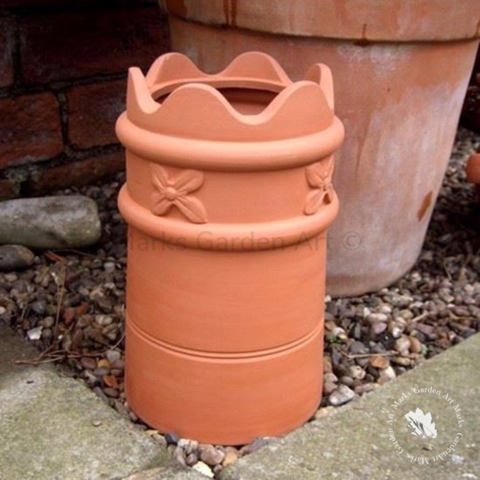【英国製Chimney Pot Planter テラコッタ製 煙突型プランター】｜マークスガーデンアート店
