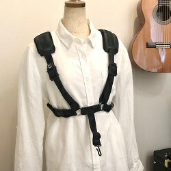 BG バスクラリネットストラップ コンフォートハーネス 1フック(アタッチメント付) (送料込)