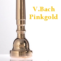 【楽天市場】V.Bach バック トランペット マウスピース ピンクゴールドメッキ仕上げ (送料込) ご注文後メッキ依頼品：管楽器のマール