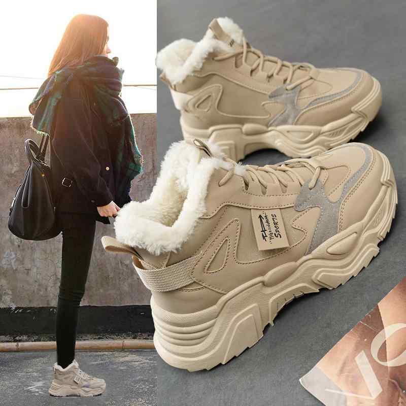 PUレザー 厚底 ハイカットブーツ サイドジップ 韓国 r4-202 Lace Ladies 厚底 レースアップブーツ PUレザー ジップアップ